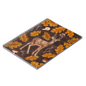 Herten in het herfstbos 2 notitieboek (Linkerzijde)