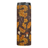 Herten in het herfstbos 2 thermosbeker (Achterkant)