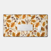 Herten in het herfstbos bureaumat (Keyboard & Muis)