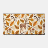 Herten in het herfstbos bureaumat (Voorkant)