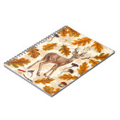 Herten in het herfstbos notitieboek (Linkerzijde)