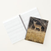 Herten in het kreupelhout Spiraal Notebook Notitieboek (Binnen)