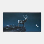 Herten in het maanlicht bureaumat (Voorkant)
