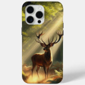 Herten in het ochtendbos Case-Mate iPhone case (Achterkant)