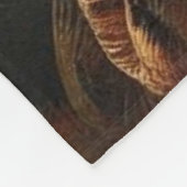 Herten in het ochtendbos fleece deken (Hoek)