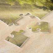 Herten in het ochtendbos legpuzzel (Zijkant)