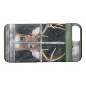 herten in het raam Case-Mate iPhone case (Achterkant (Horizontaal))