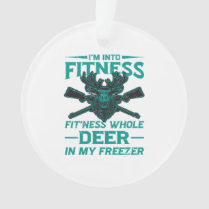 Herten In Mijn Diepvries - jager liefhebber Ornament