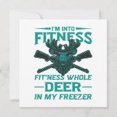 Herten in mijn vriezer - jachtliefhebber (Achterkant)