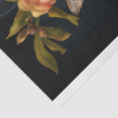 Herten in pak, Pet met bloemen 3 Decoupage papier (Detail)