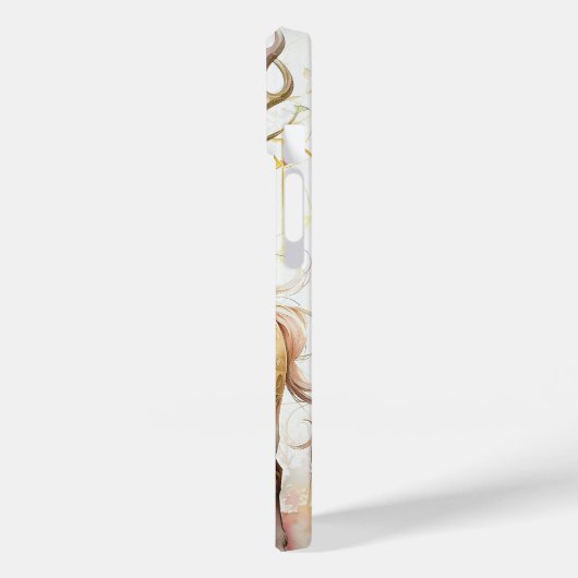 Herten in roze kleuren Case-Mate iPhone case (Achterkant / Links)