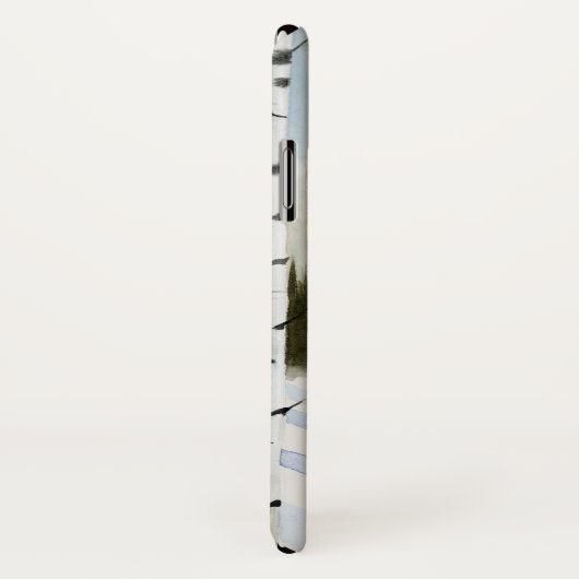 Herten in sneeuwval Case-Mate iPhone case (Achterkant / rechts)