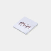 Herten in Snow Post It Natuur Note Pad (Schuin)