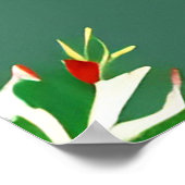 Herten in Winter Wonderland Scene Poster (Hoek)