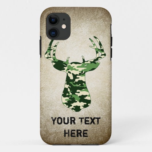 Herten jagen Camo Buck Case-Mate iPhone Case (Achterkant)