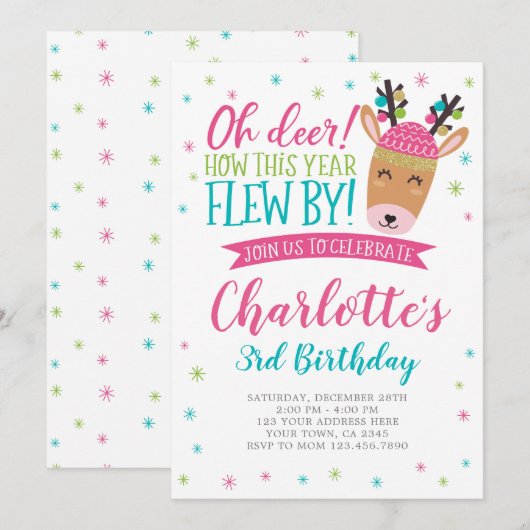 Herten Kaart (Voorkant / Achterkant)