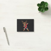 herten karakter dabbing dans kerst post-it® notes (Kantoor)