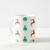 Herten Kerst mok (Voorkant links)