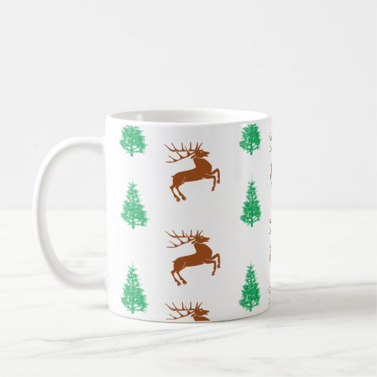 Herten Kerst mok (Links)