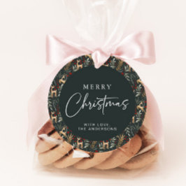 Herten Kerstcadeau Label Scandi Vakantie Label Nor