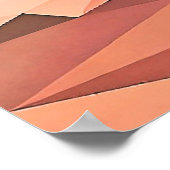 Herten klein polykunst ontwerp poster (Hoek)