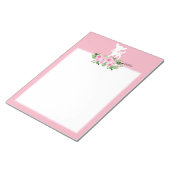 herten, kleine herten, bossen, schattig notitieblok (Schuin)