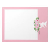 herten, kleine herten, bossen, schattig notitieblok (Voorkant)