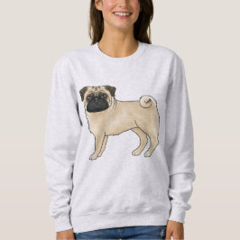 Herten-kleurige Pugs-hond ras Dierenontwerp Trui