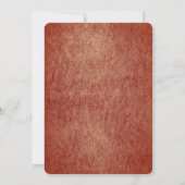 Herten knippen Word Cloud Typografie Verjaardag Kaart (Achterkant)