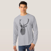 Herten Kop T-Shirt (Voorkant volledig)
