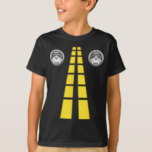 Herten Koplampen Met Wegmarkeringen Couples Kostuu T-shirt
