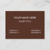 Herten kunnen we Schattigee herten spelen Visitekaartje (Achterkant)