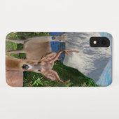 Herten kunst Case-Mate iPhone case (Achterkant (horizontaal))