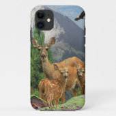 Herten kunst Case-Mate iPhone case (Achterkant)