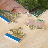 Herten kunst legpuzzel (Zijkant)