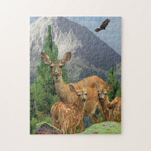 Herten kunst legpuzzel