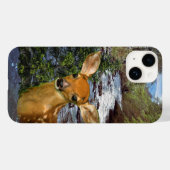 Herten kunst telefoonhoesjes Case-Mate iPhone case (Achterkant (horizontaal))