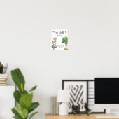 Herten - Laatste nachtrust spel Poster (Thuiskantoor)