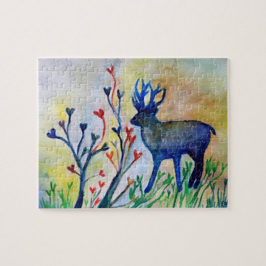 Herten Liefde 8" x 10" Foto Puzzel met Cadeau Doos Legpuzzel (Horizontaal)