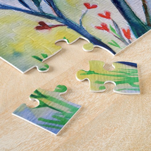 Herten Liefde 8" x 10" Foto Puzzel met Cadeau Doos Legpuzzel (Zijkant)