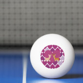 Herten Liefde Pingpongbal (Net)