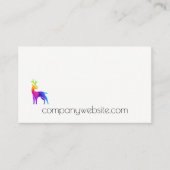 Herten Logo | Kleurrijk Visitekaartje (Voorkant)