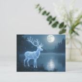 Herten Magie Briefkaart (Staand voorkant)