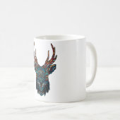 Herten Mandala Koffiemok (Voorkant rechts)