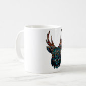 Herten Mandala Koffiemok (Voorkant links)