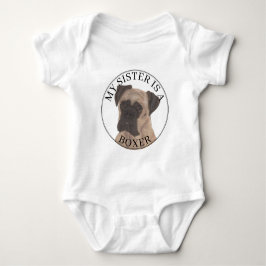Herten Masker Boxer Hond Grote Zus Romper