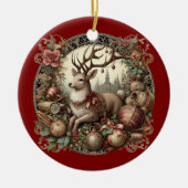 Herten met decoratie (Voorkant)