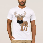 Herten met een grote neus Mannen T-shirt (Voorkant)