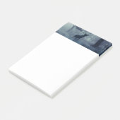 Herten met gewei in een schaduwrijk bos post-it® notes (Schuin)