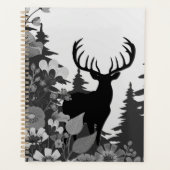 Herten met groot rek uit het bos planner (Voorkant)
